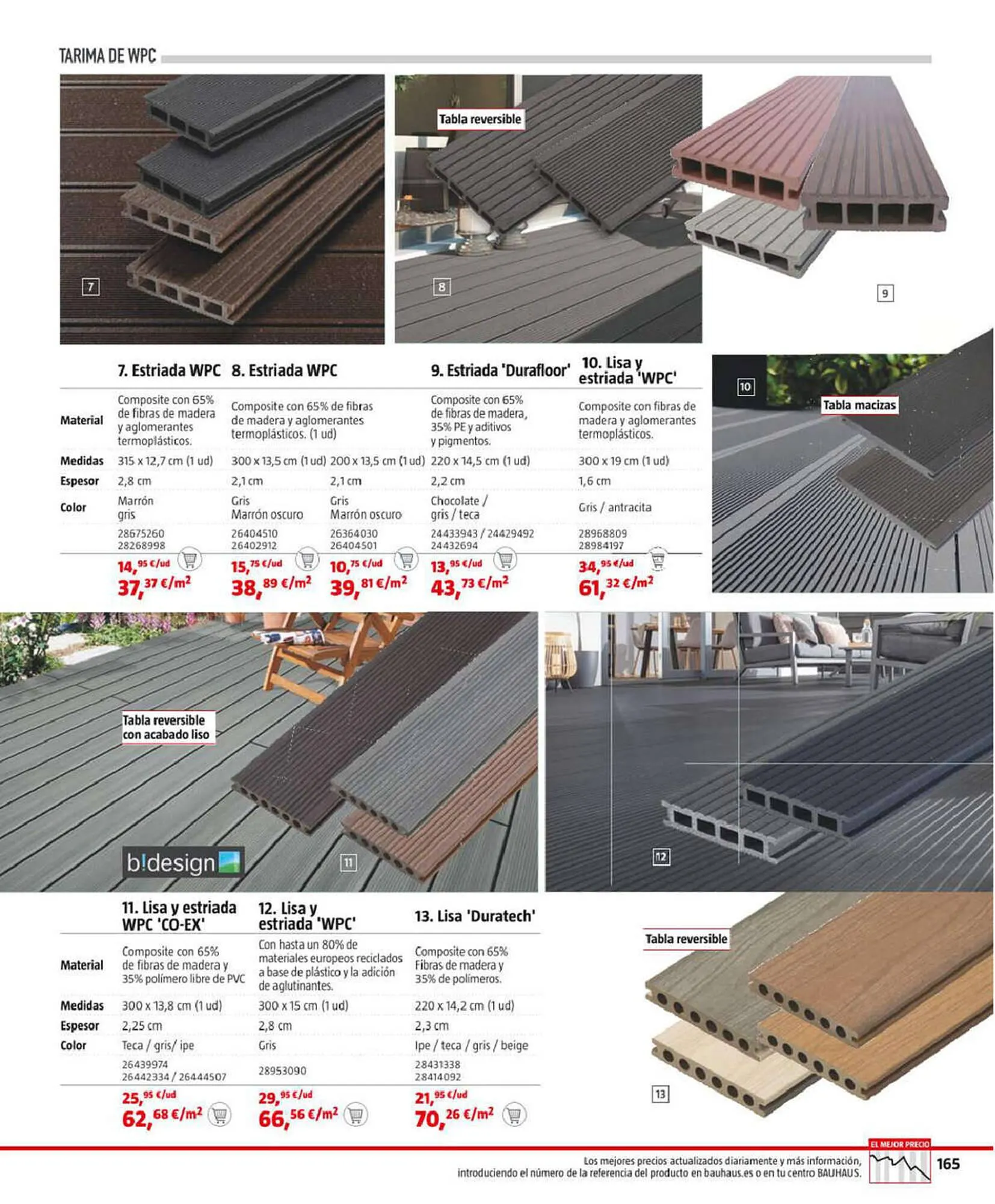 Catálogo de Folleto Bauhaus 7 de marzo al 15 de agosto 2023 - Página 165