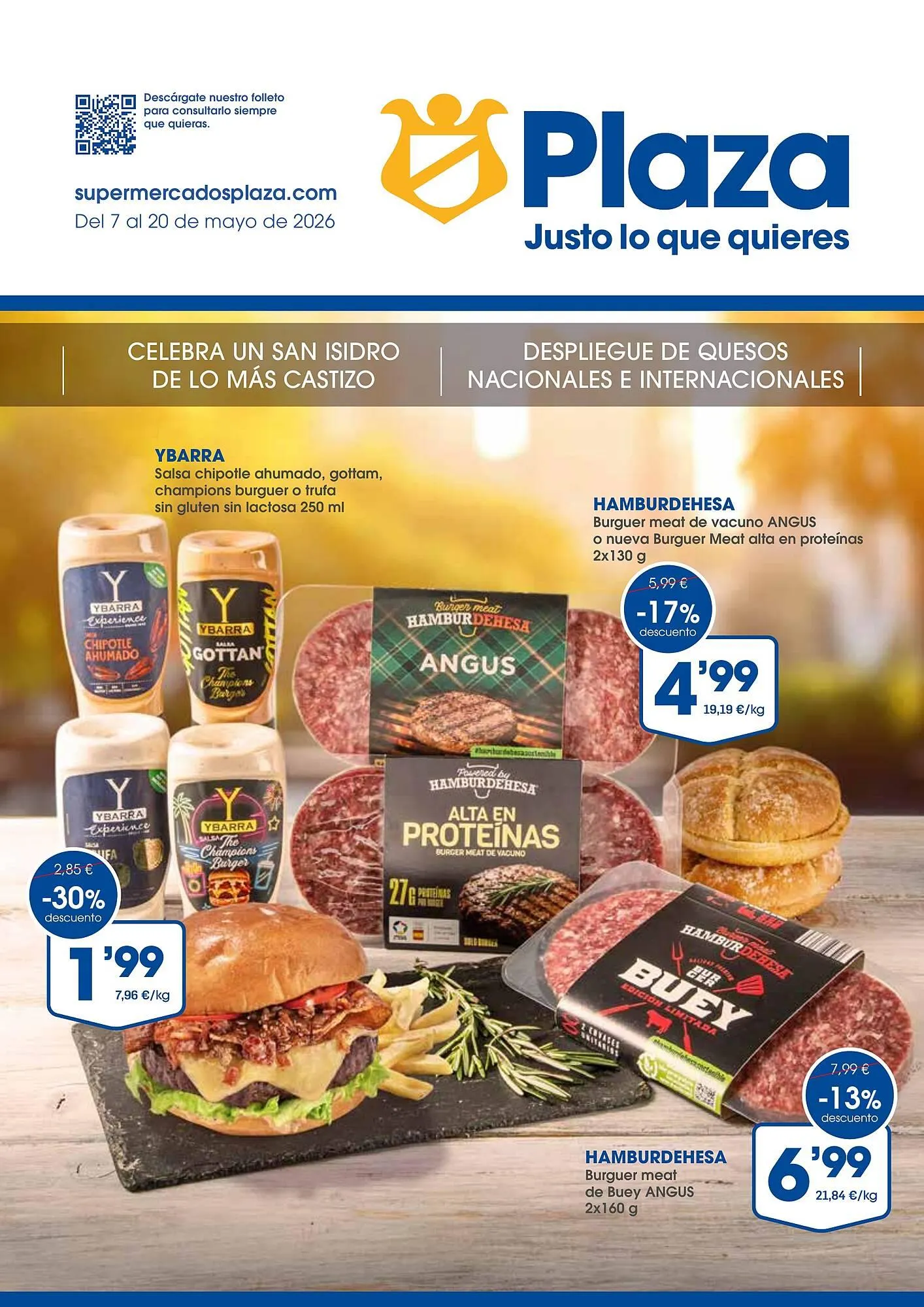 Catálogo de Folleto Supermercados Plaza 7 de mayo al 20 de mayo 2026 - Página 1