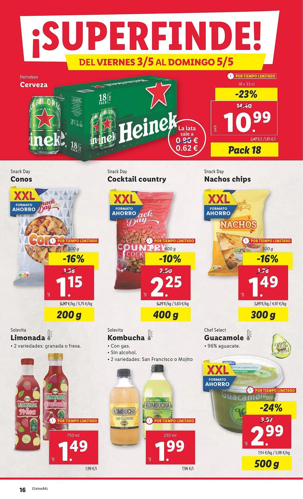 Catálogo de Folleto Lidl 29 de abril al 5 de mayo 2024 - Página 16