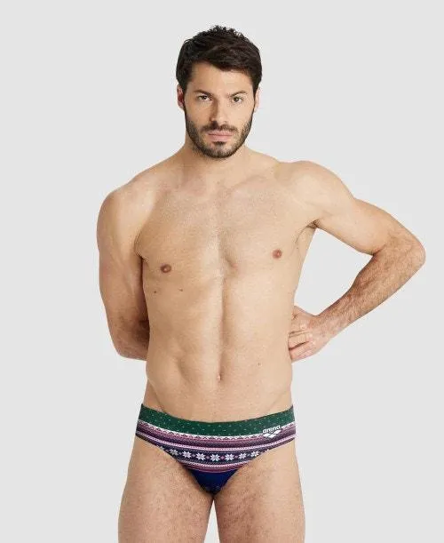 Bañador slip Hombre Estampado arena Holiday Season