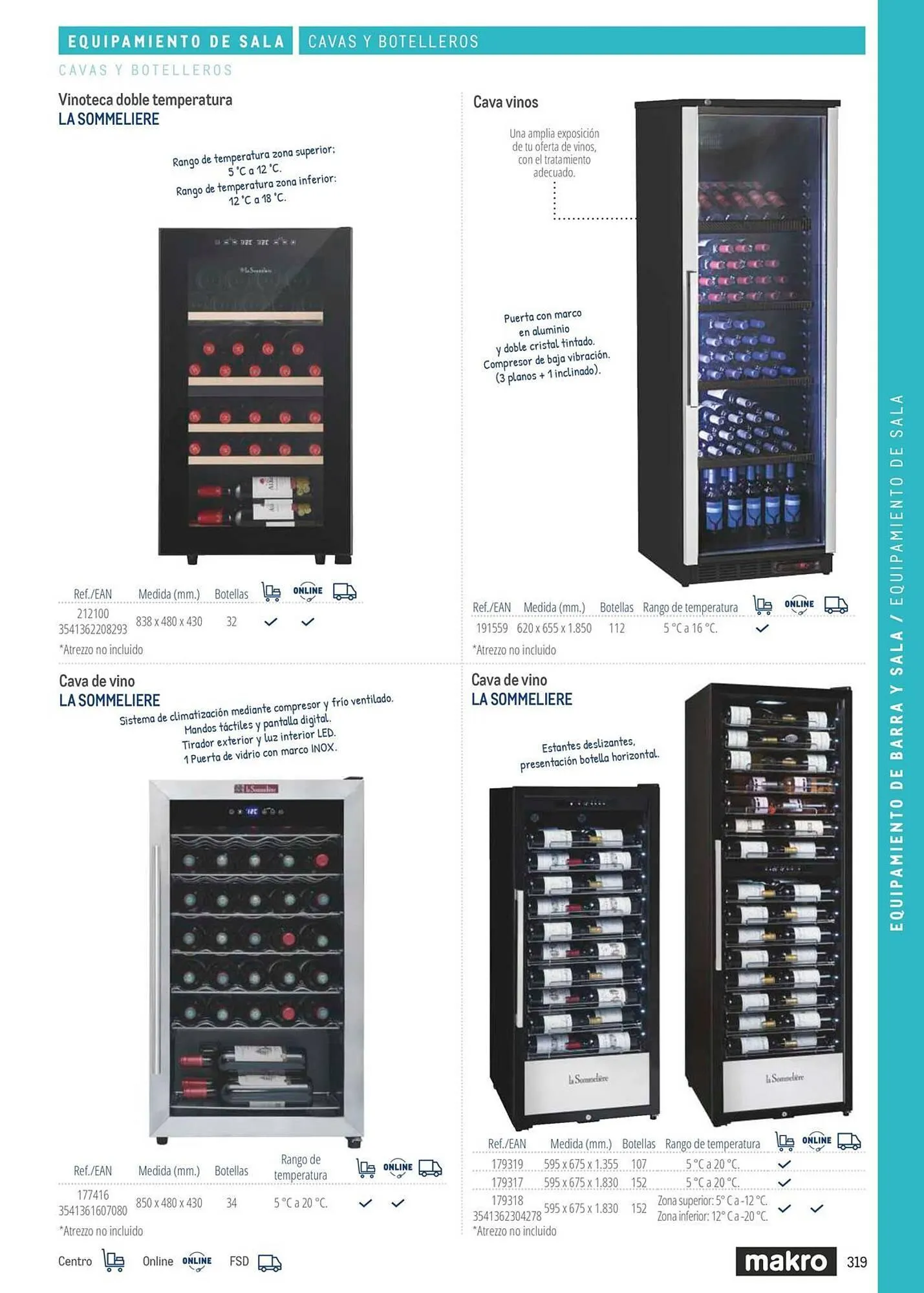 Catálogo de Catálogo Makro 6 de marzo al 31 de diciembre 2026 - Página 319