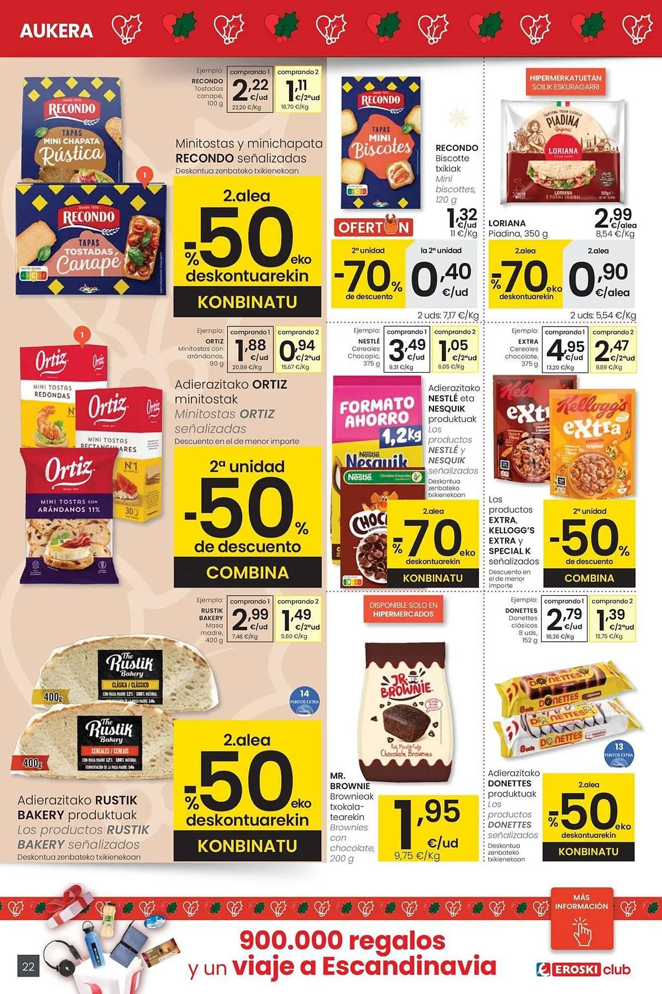 Catálogo de Folleto Eroski 18 de diciembre al 31 de diciembre 2025 - Página 22