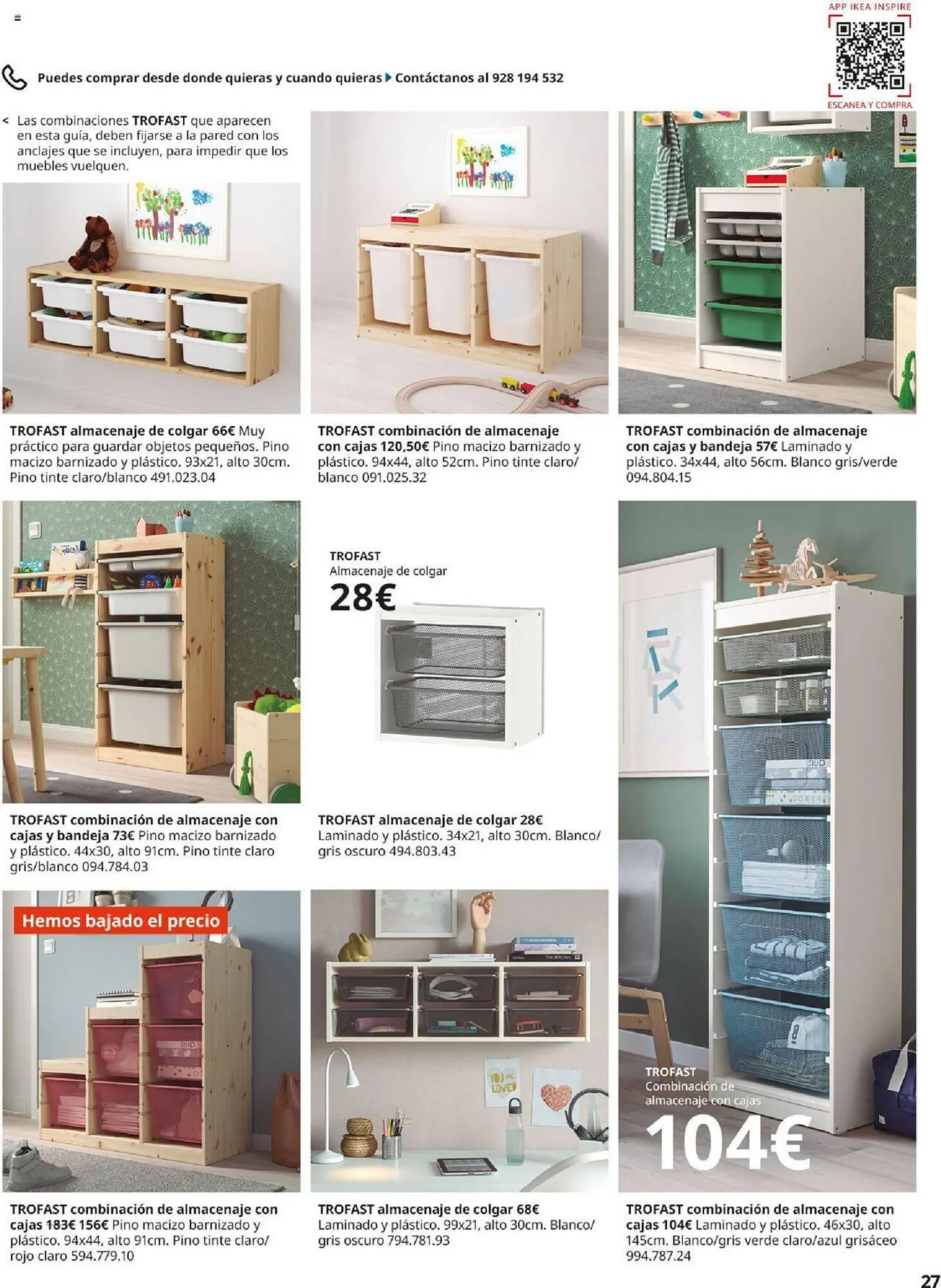 Catálogo de Folleto Almacenaje Infantil IKEA 18 de septiembre al 31 de enero 2025 - Página 27