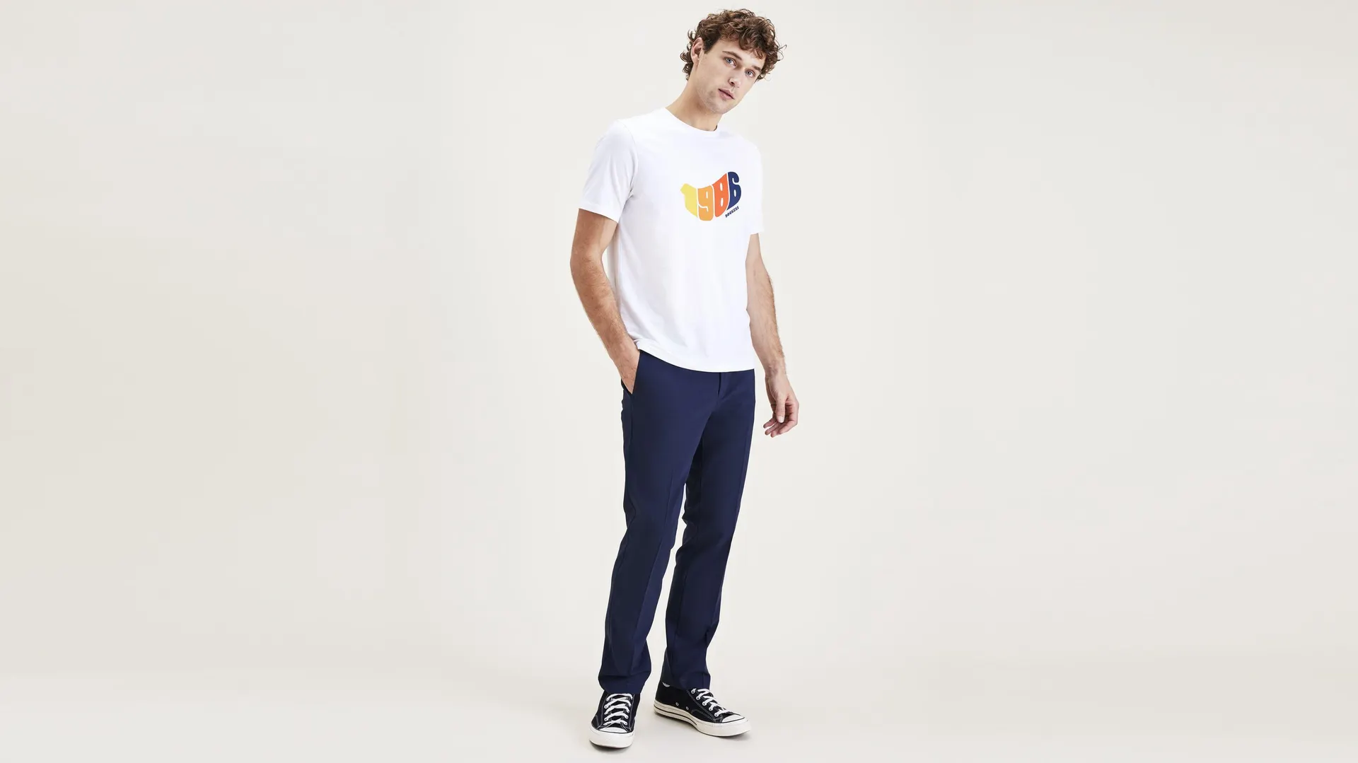 Men's Slim Fit Signature Khaki Go Pants