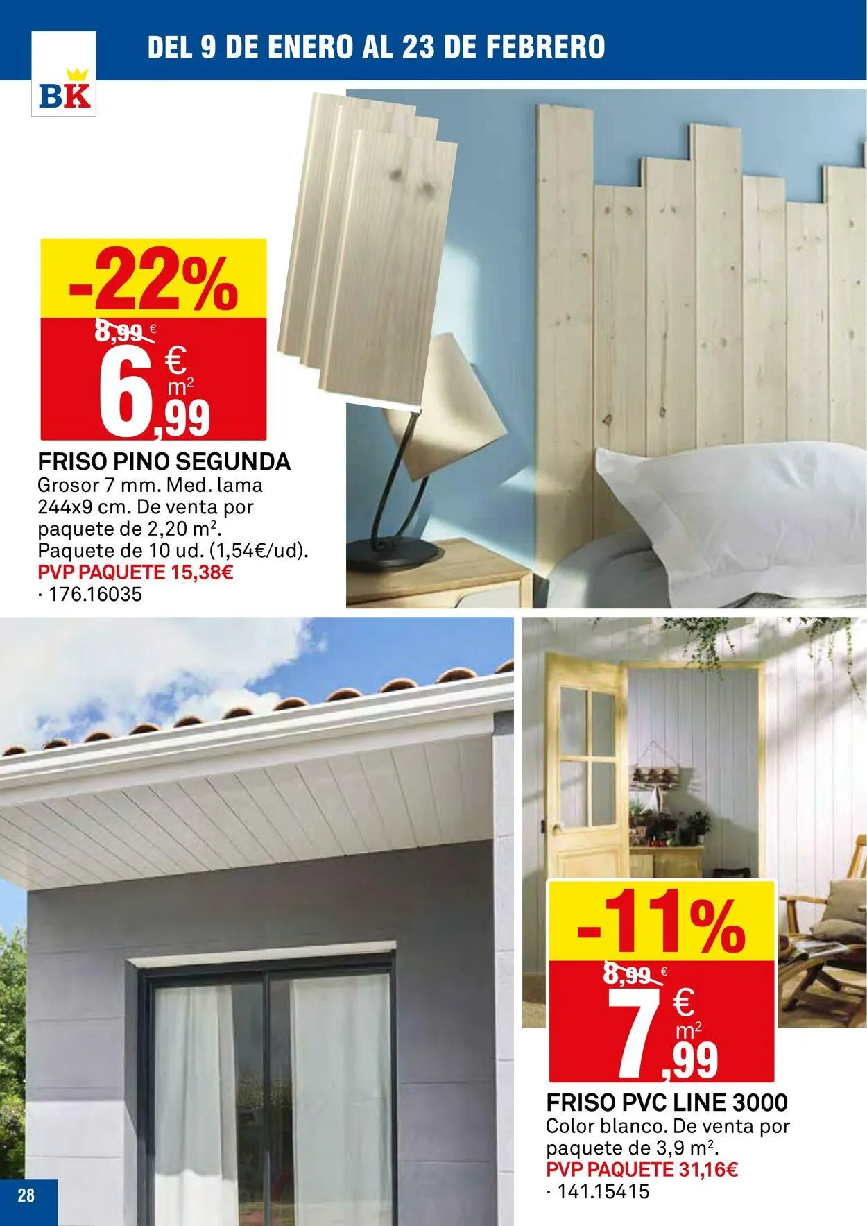 Catálogo de Bricoking Oferta actual 23 de enero al 6 de febrero 2025 - Página 28