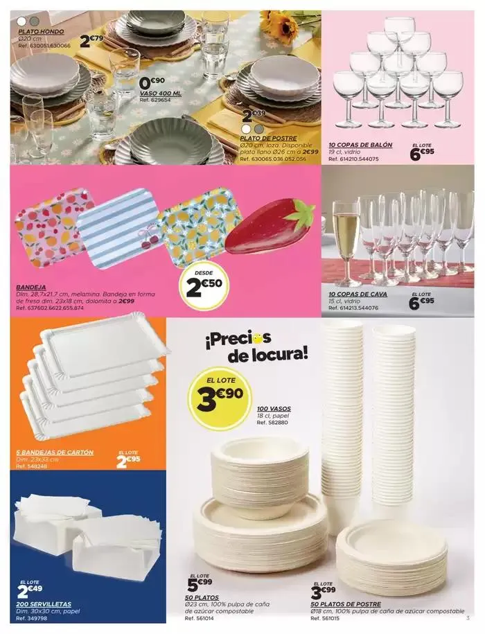 Catálogo de Fiestas geniales. a mini precios! 6 de mayo al 19 de mayo 2025 - Página 3