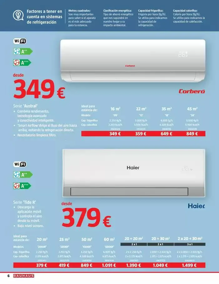 Catálogo de Clima. Soluciones de climatización 9 de abril al 9 de mayo 2025 - Página 6