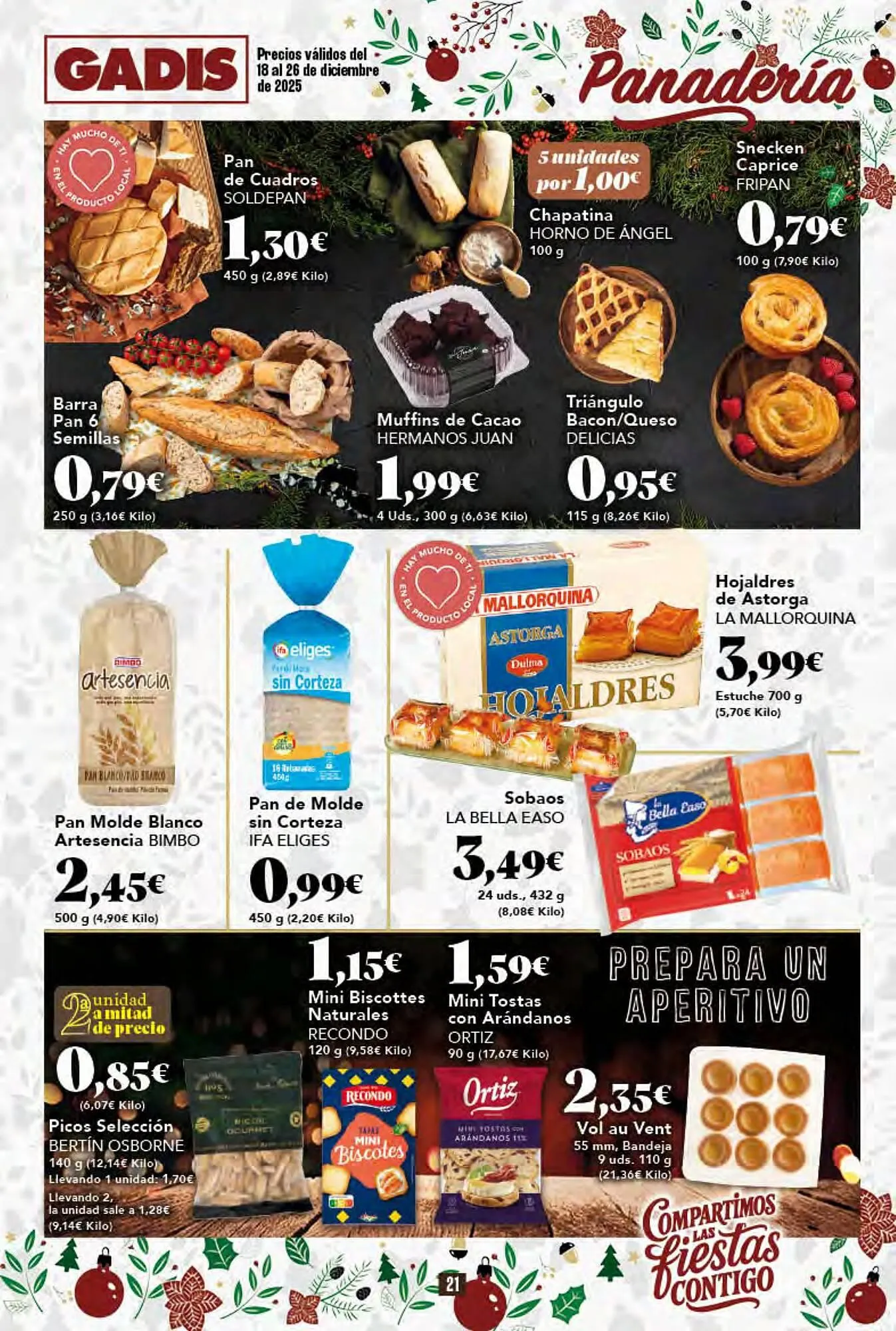 Catálogo de Folleto Gadis 18 de diciembre al 24 de diciembre 2025 - Página 21