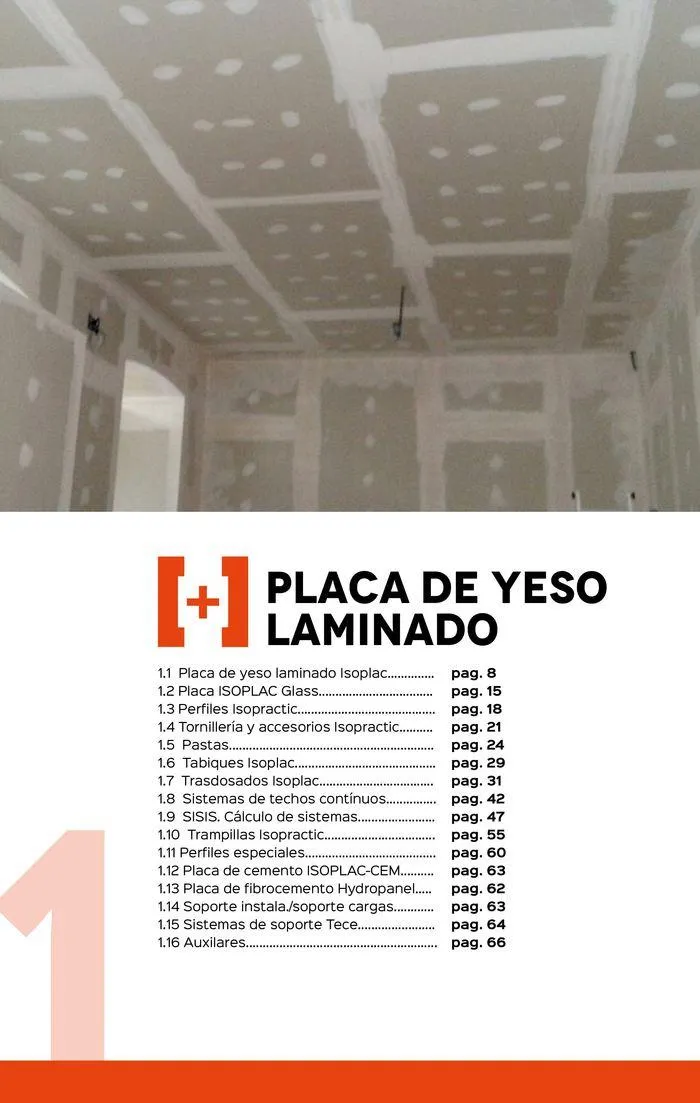 Catálogo de PLACA DE YESO LAMINADO – TARIFA ISOLANA 2024 18 de septiembre al 30 de septiembre 2024 - Página 2