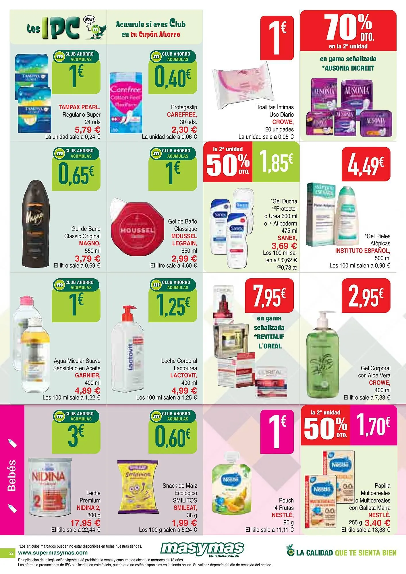 Catálogo de Folleto Masymas 29 de mayo al 25 de junio 2025 - Página 22