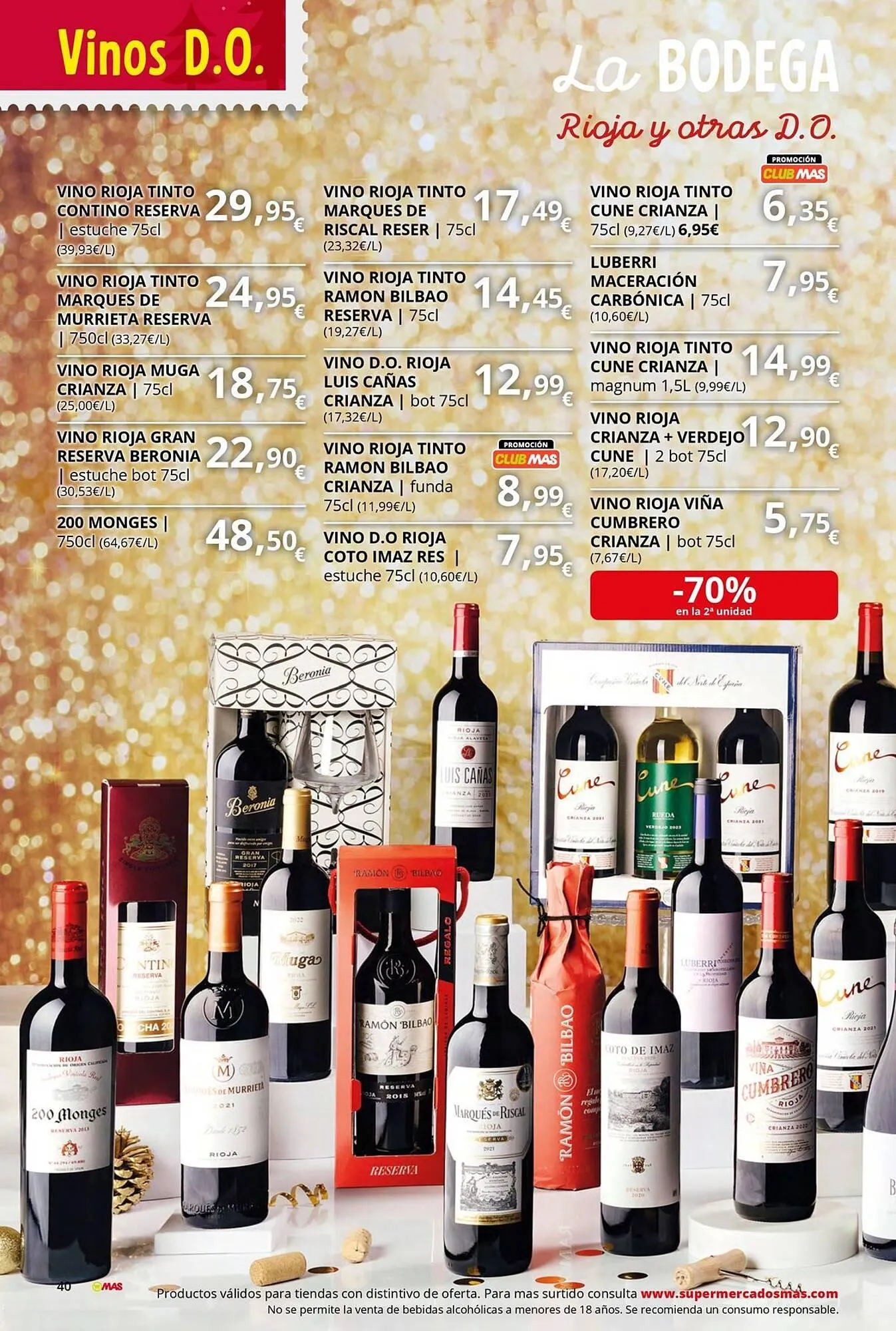 Catálogo de Folleto Supermercados MAS 28 de noviembre al 31 de diciembre 2025 - Página 40