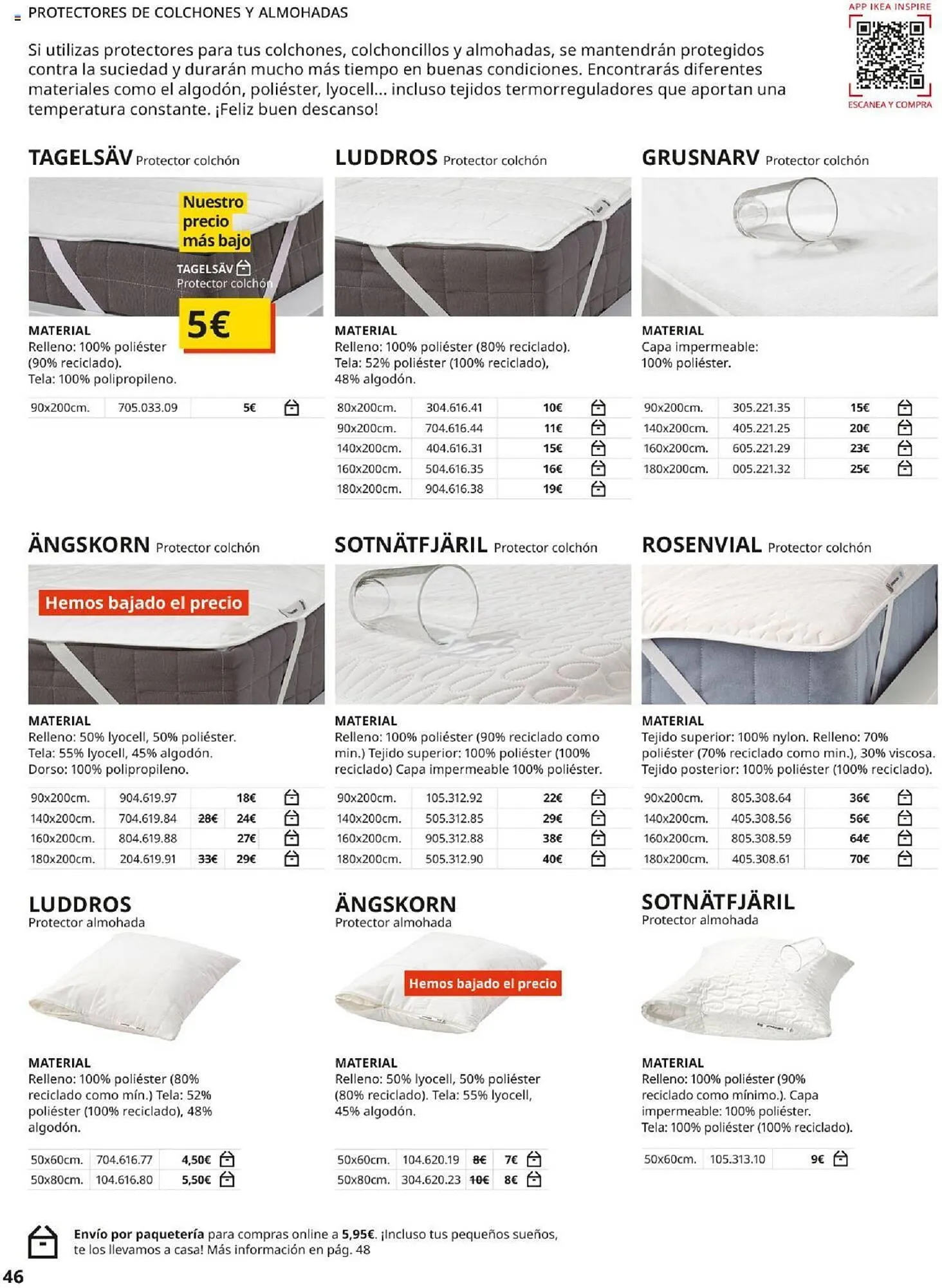 Catálogo de Folleto IKEA Confort 4 de septiembre al 31 de enero 2025 - Página 46