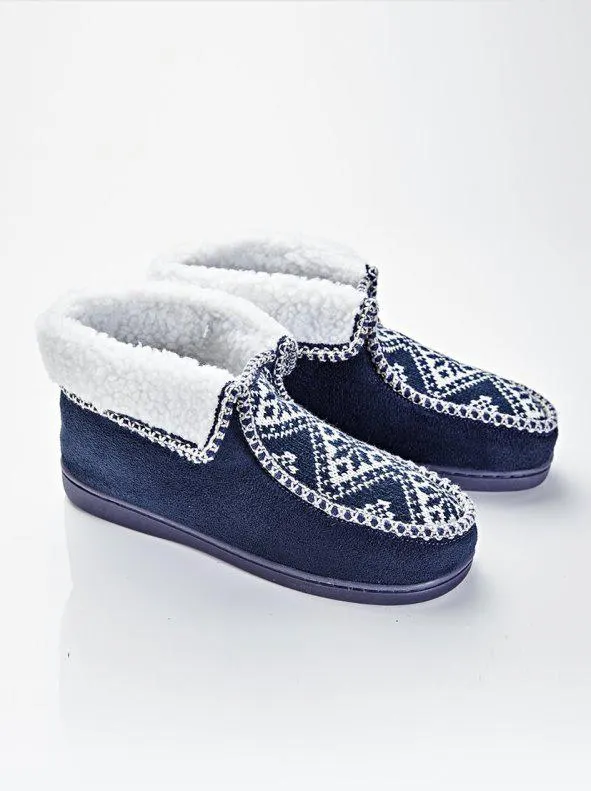 Zapatillas casa con borreguito interior
