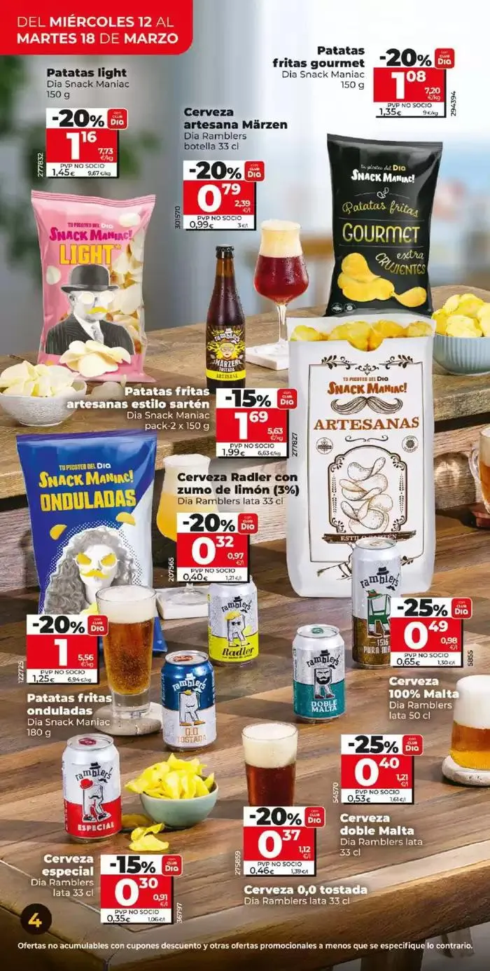 Catálogo de Tu picoteo del Dia del 12 al 18 de marzo 12 de marzo al 18 de marzo 2025 - Página 4