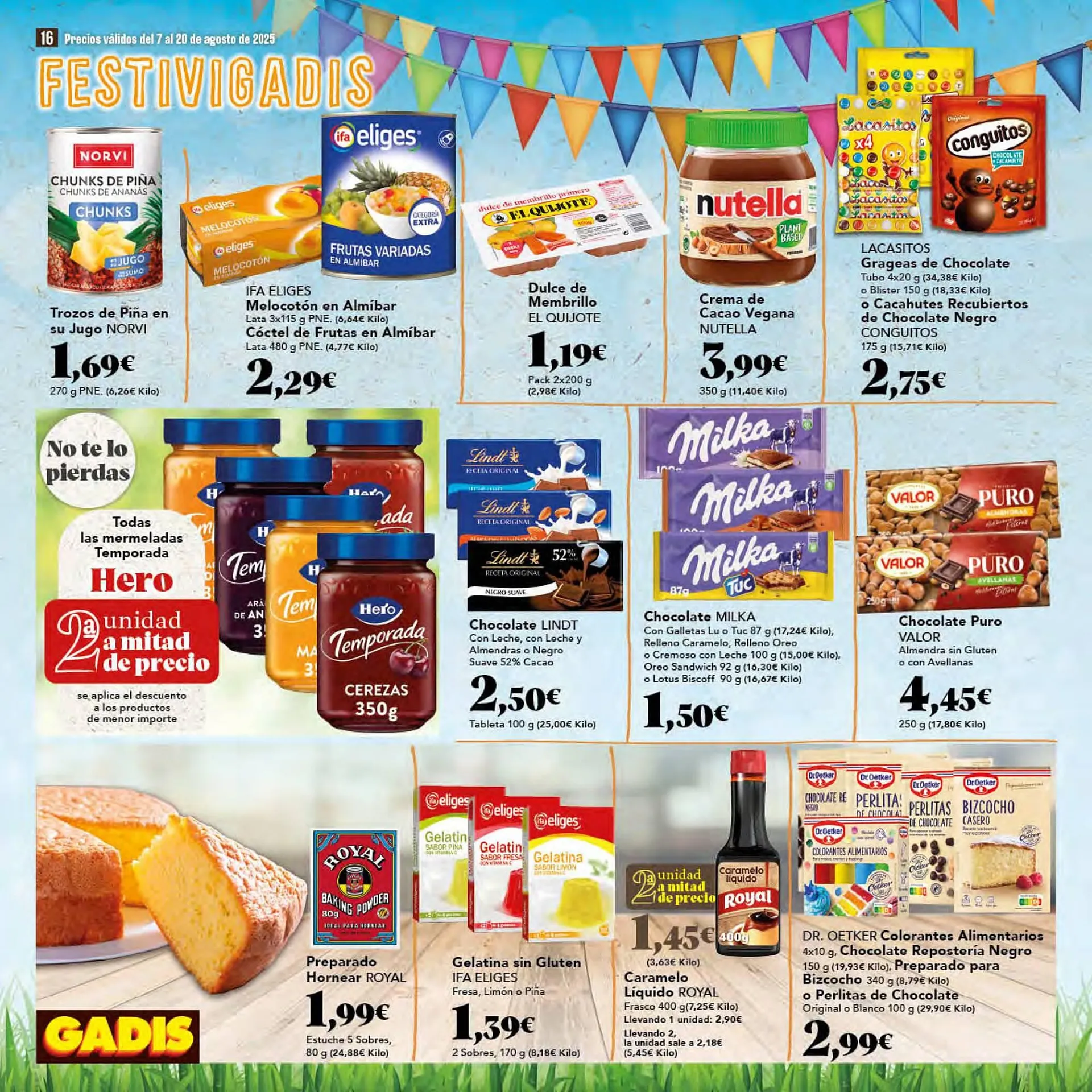 Catálogo de Folleto Gadis 7 de agosto al 21 de agosto 2025 - Página 16