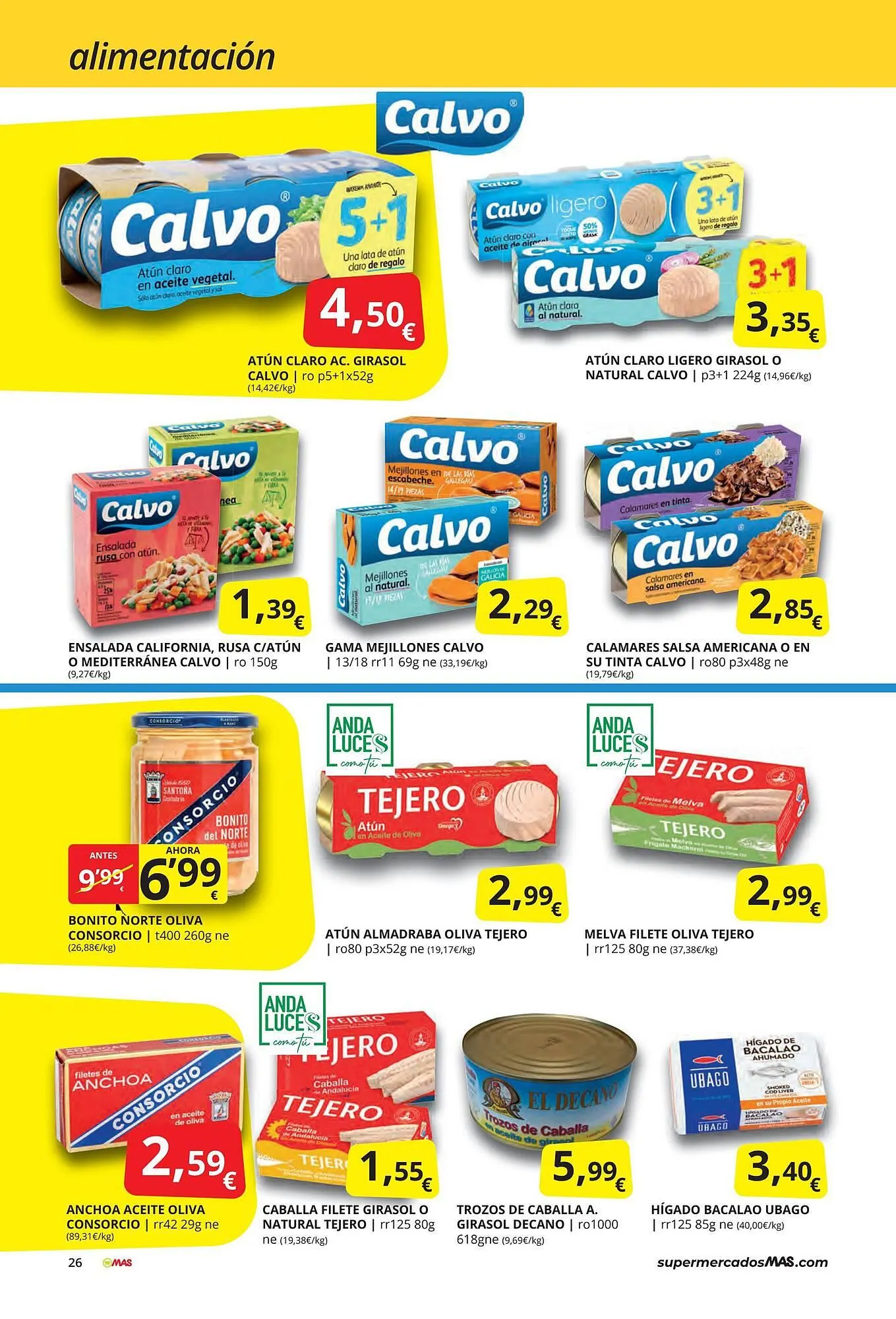 Catálogo de Folleto Supermercados MAS 30 de mayo al 26 de junio 2025 - Página 26