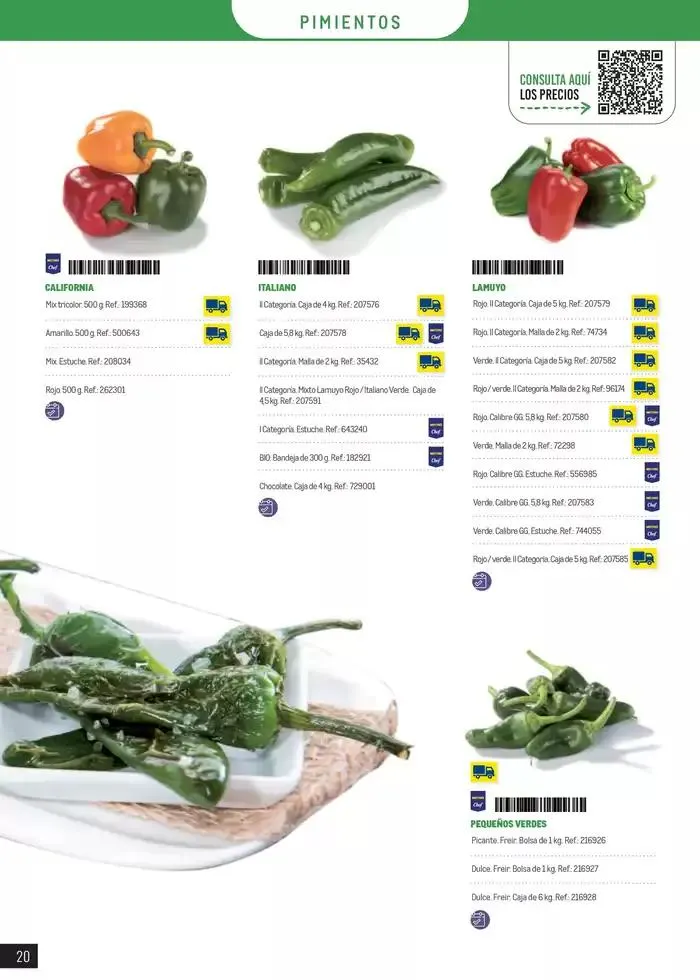 Catálogo de Frutas y verduras 8 de enero al 30 de junio 2025 - Página 20