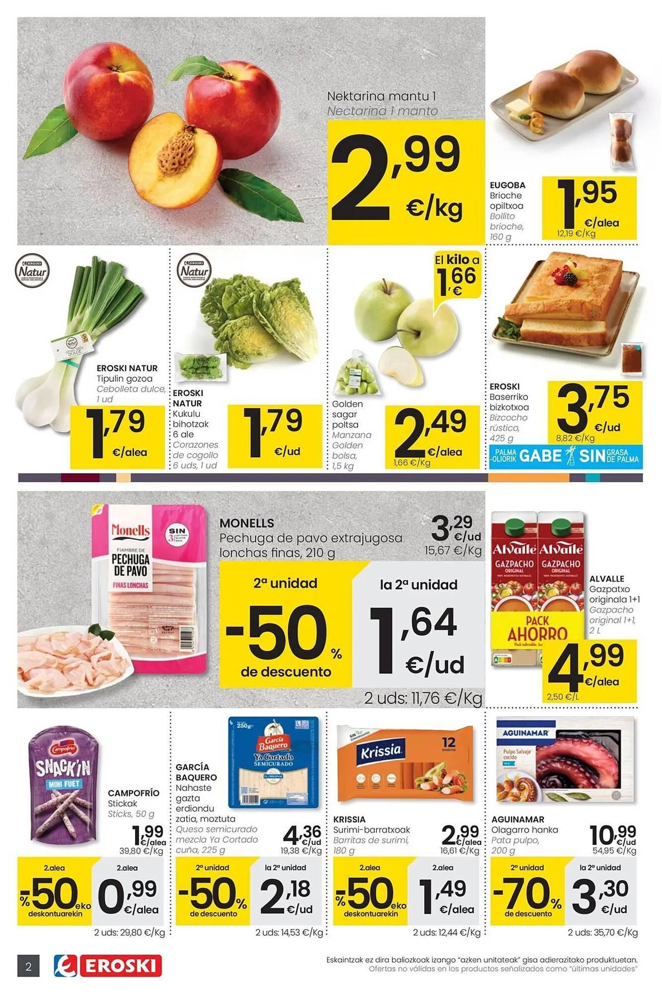 Catálogo de Folleto Eroski 12 de junio al 2 de julio 2025 - Página 2