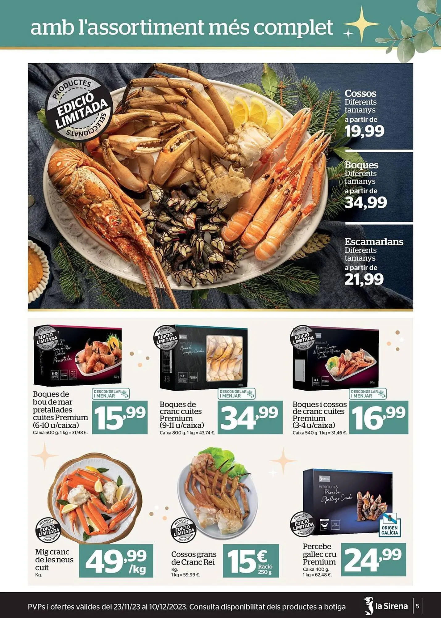 Catálogo de Folleto La Sirena 23 de noviembre al 10 de diciembre 2023 - Página 5