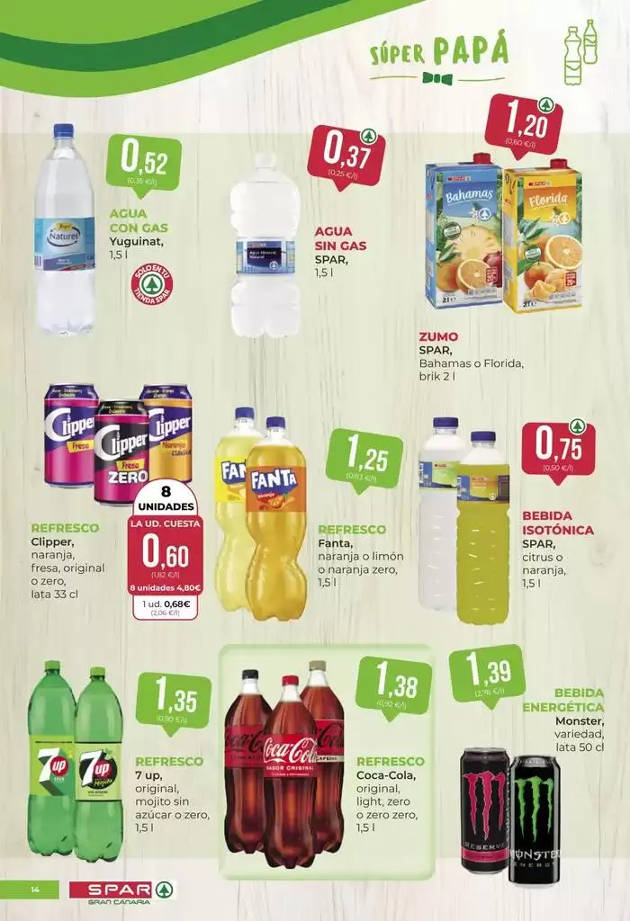 Catálogo de Catálogo Spar Gran Canaria 7 de marzo al 20 de marzo 2025 - Página 14