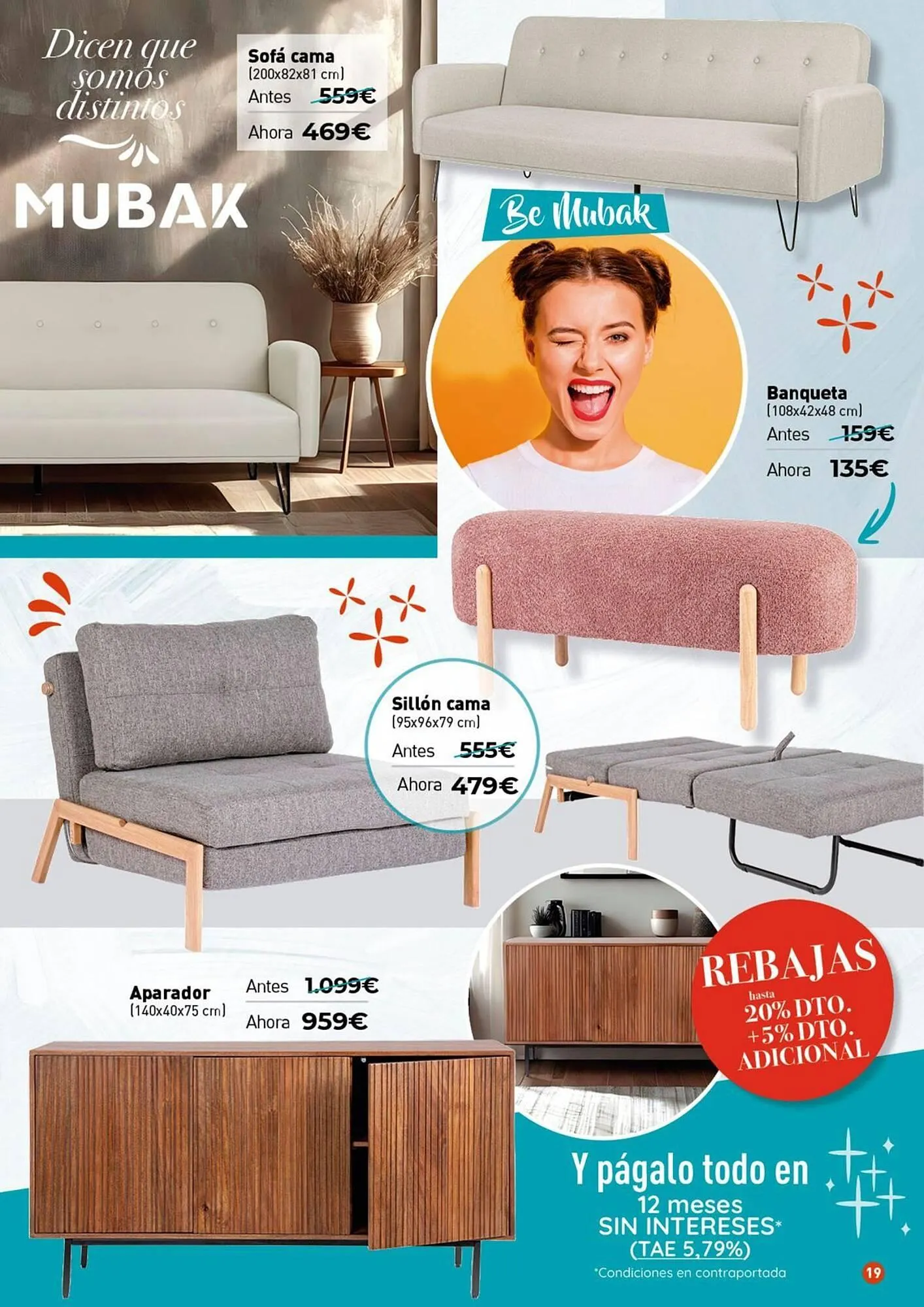 Catálogo de Folleto Mubak 1 de julio al 31 de agosto 2025 - Página 19