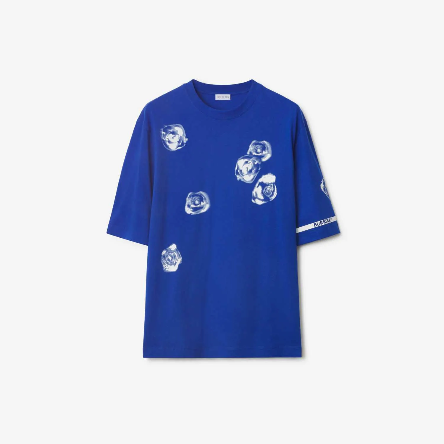 Camiseta en algodón con rosa