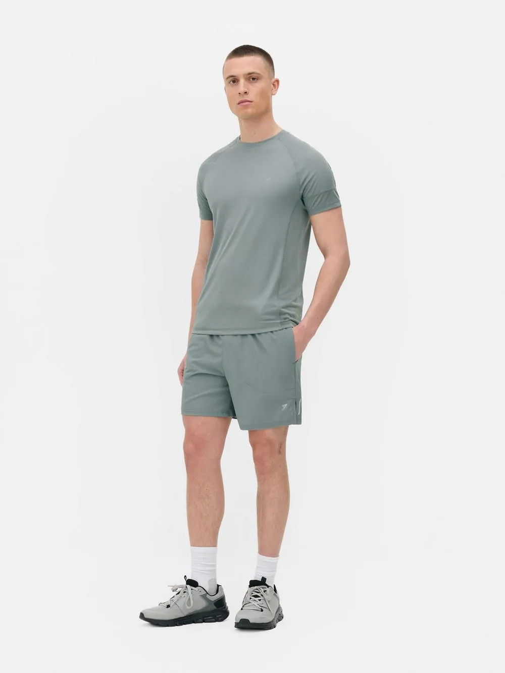 Camiseta de manga corta para el gimnasio