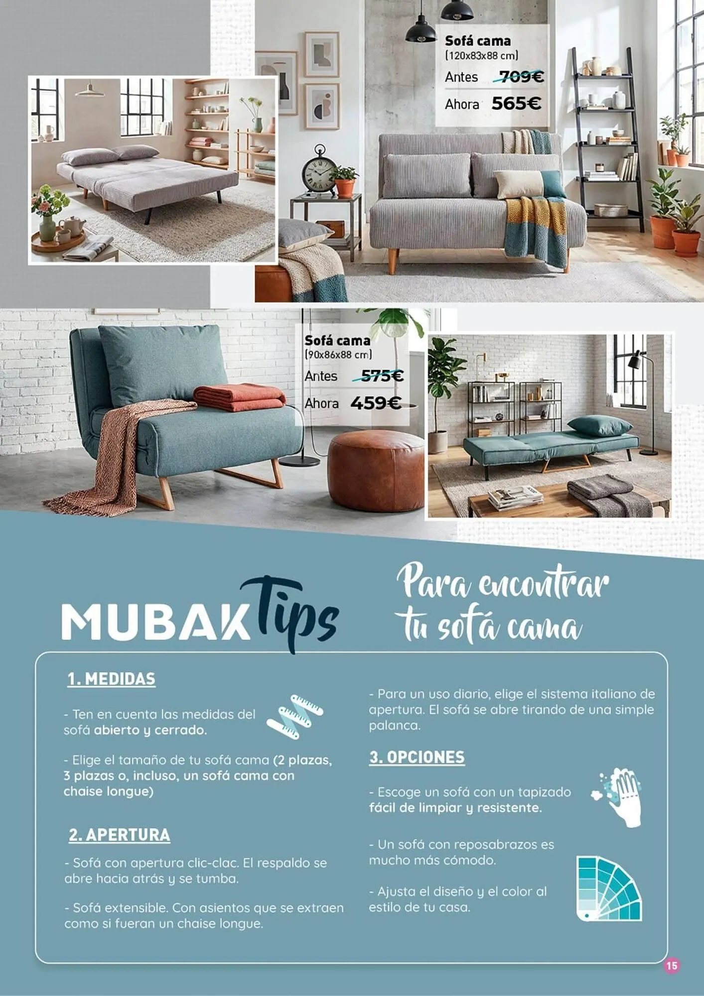 Catálogo de Folleto Mubak 1 de abril al 30 de abril 2026 - Página 15