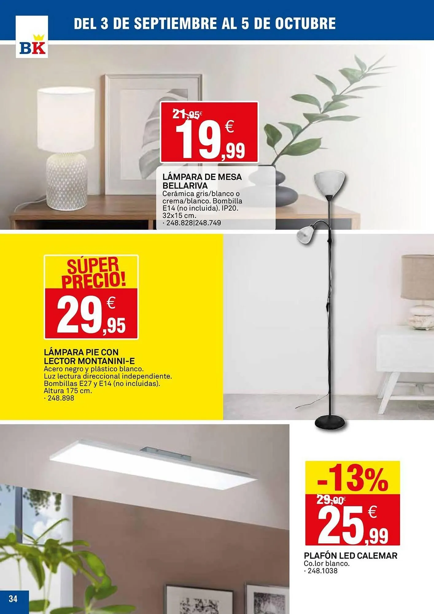 Catálogo de Catálogo Bricoking 3 de septiembre al 15 de octubre 2025 - Página 34