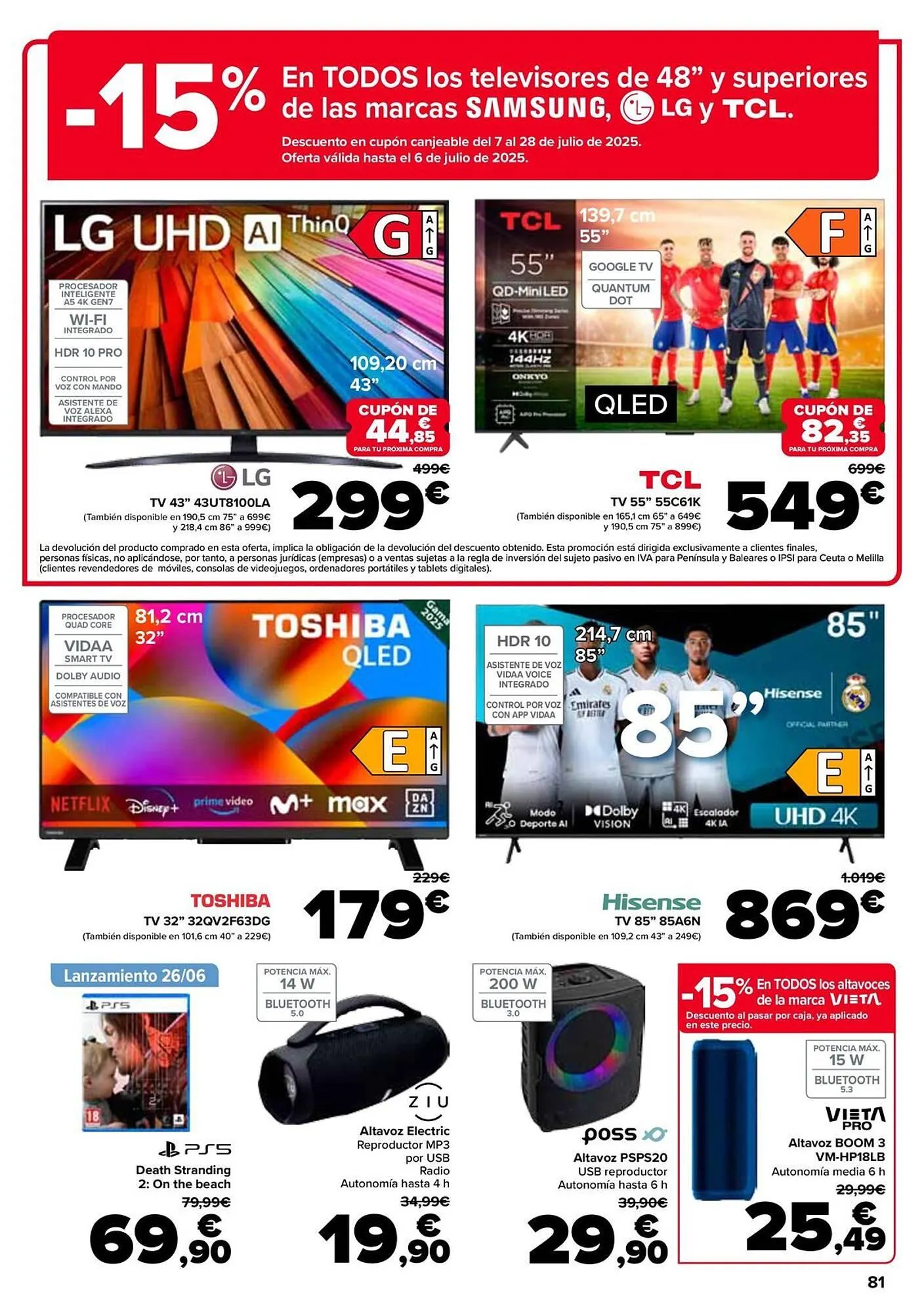 Catálogo de Folleto Carrefour 26 de junio al 10 de julio 2025 - Página 81