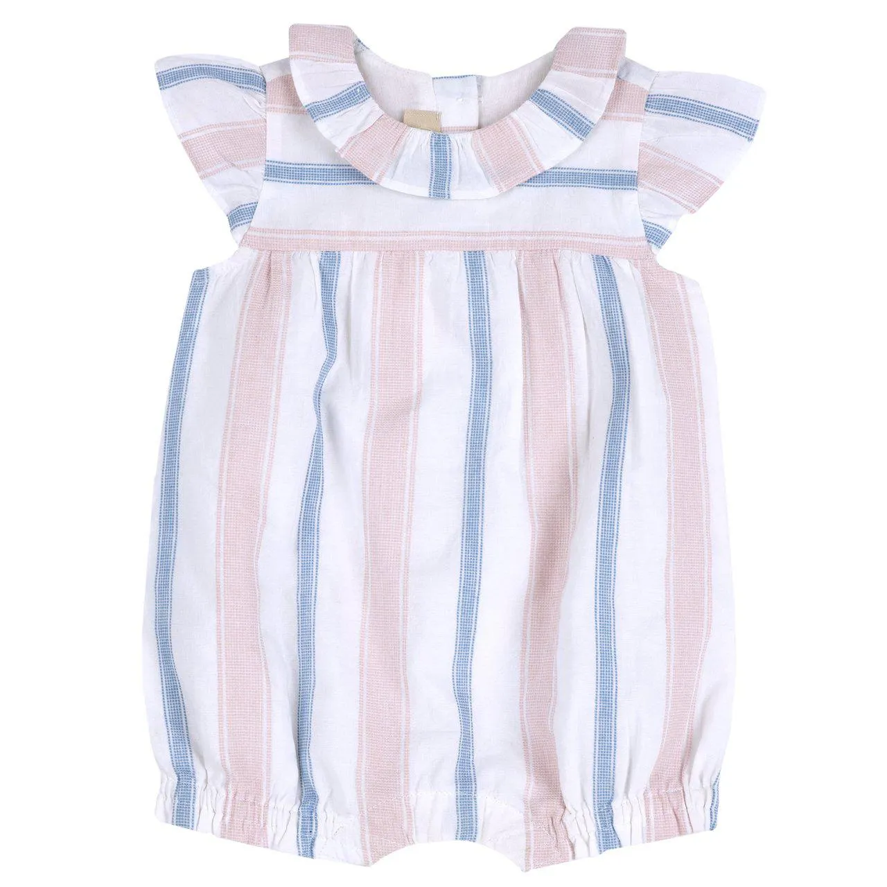 Mono a rayas con cuello