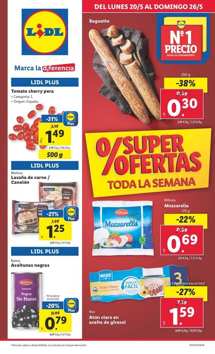 Catálogo de Super ofertas toda la semana 20 de mayo al 26 de mayo 2024 - Página 1