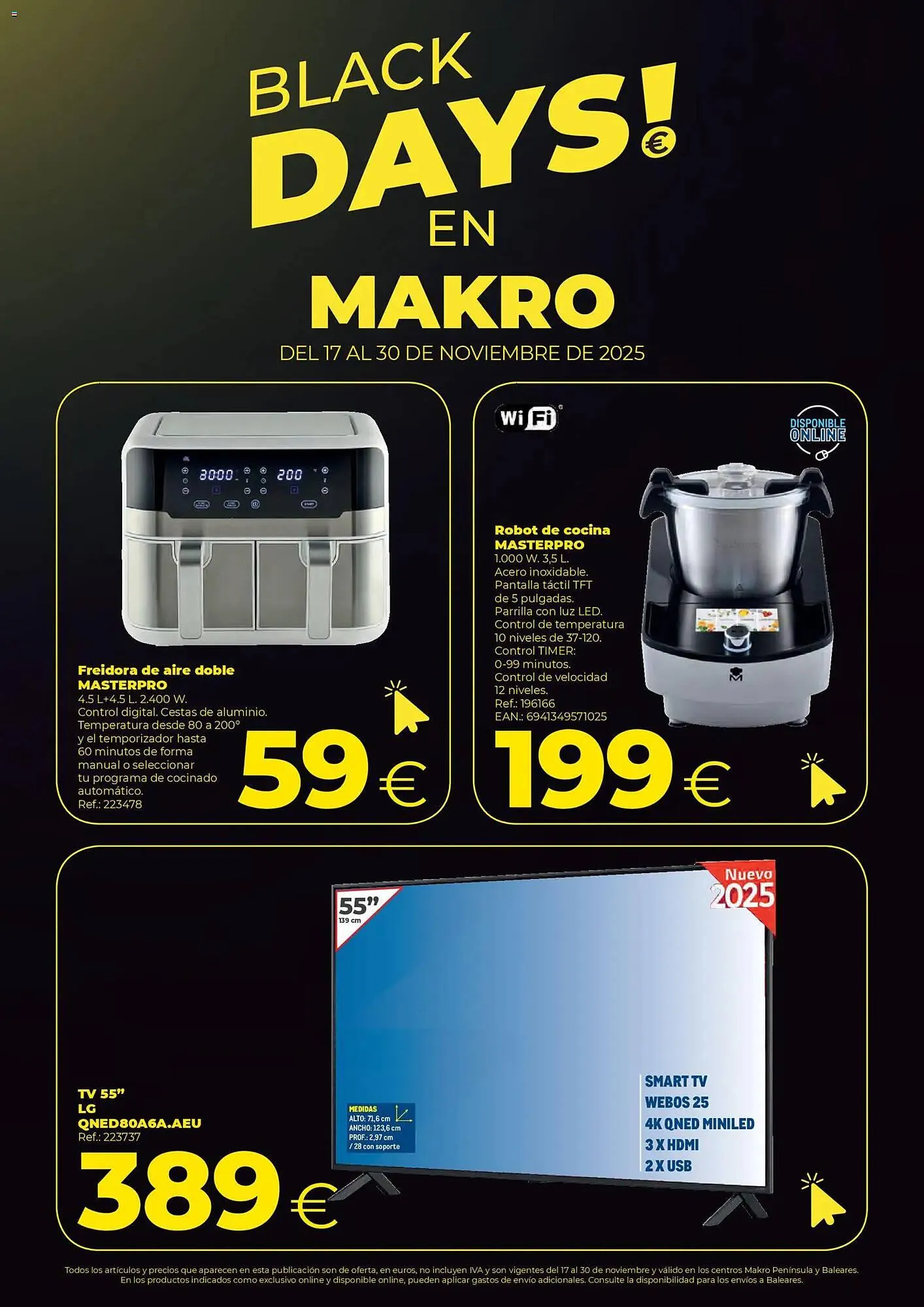 Catálogo de Catálogo Makro 17 de noviembre al 30 de noviembre 2025 - Página 1