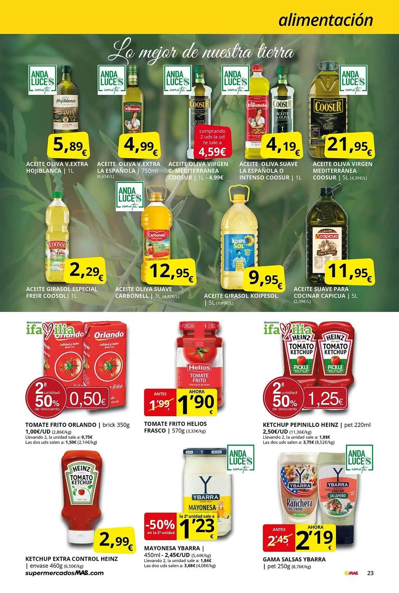 Catálogo de Folleto Supermercados MAS 27 de marzo al 29 de abril 2026 - Página 23