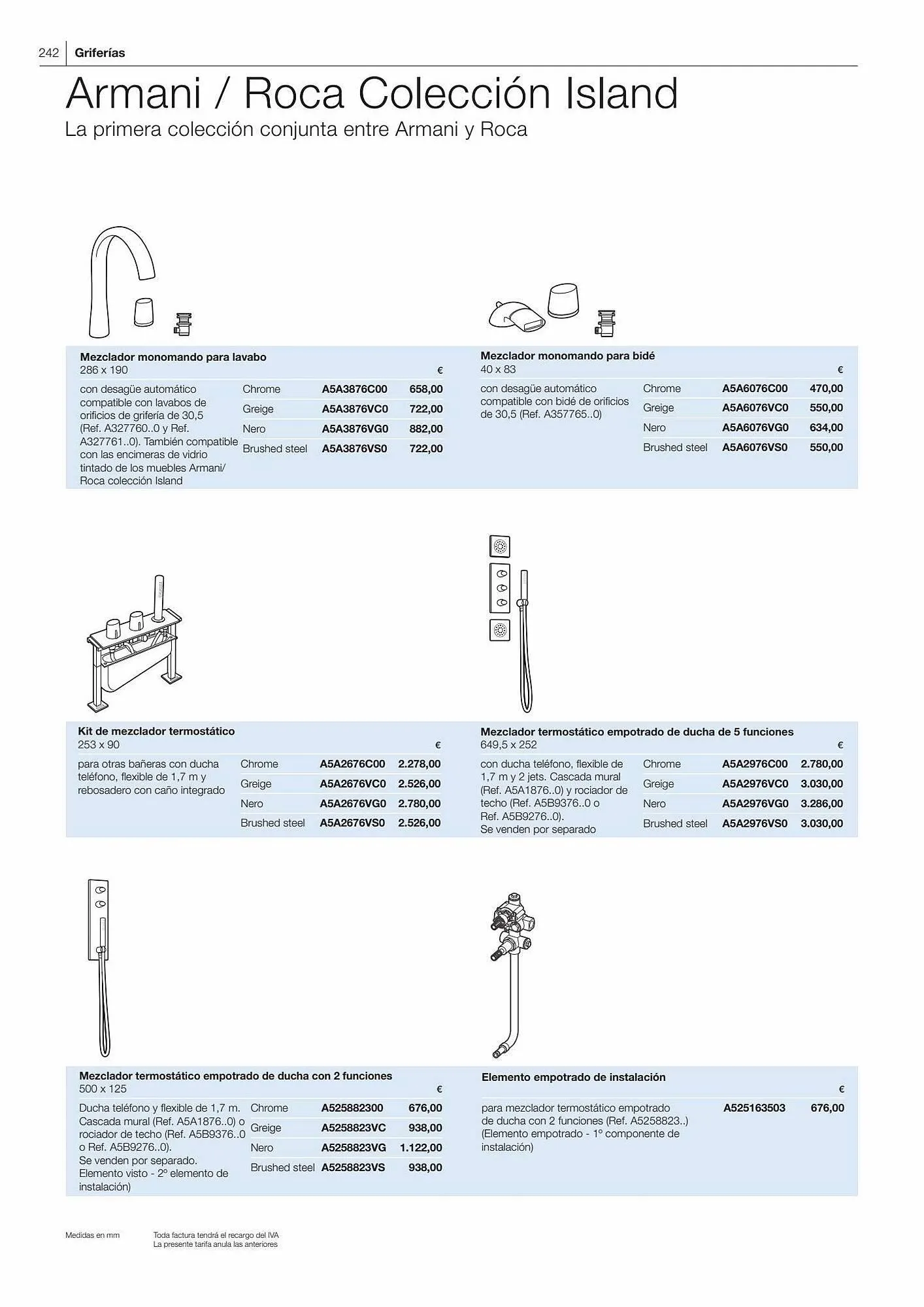 Catálogo de Folleto Manau 26 de enero al 31 de diciembre 2023 - Página 244