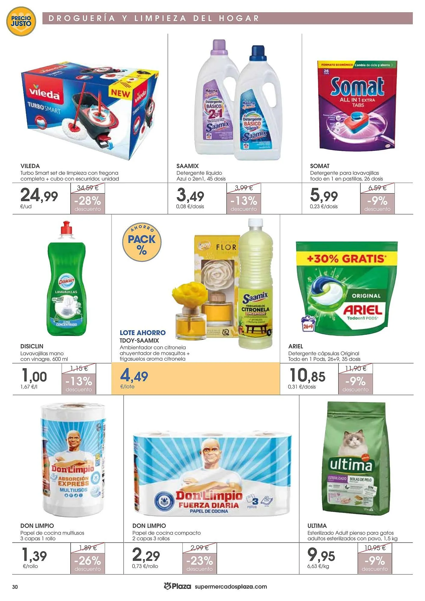 Catálogo de Folleto Supermercados Plaza 7 de mayo al 20 de mayo 2026 - Página 30