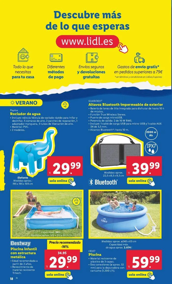 Catálogo de ¡Bazar Lidl! 27 de mayo al 2 de junio 2024 - Página 18