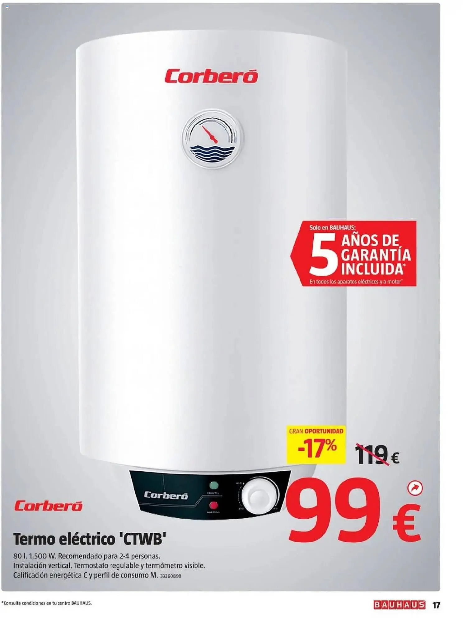 Catálogo de Catálogo Bauhaus 17 de noviembre al 31 de diciembre 2025 - Página 17