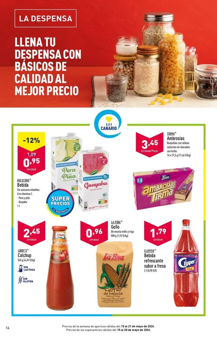 Catálogo de Folleto apertura Aldi 15 de mayo al 21 de mayo 2024 - Página 16