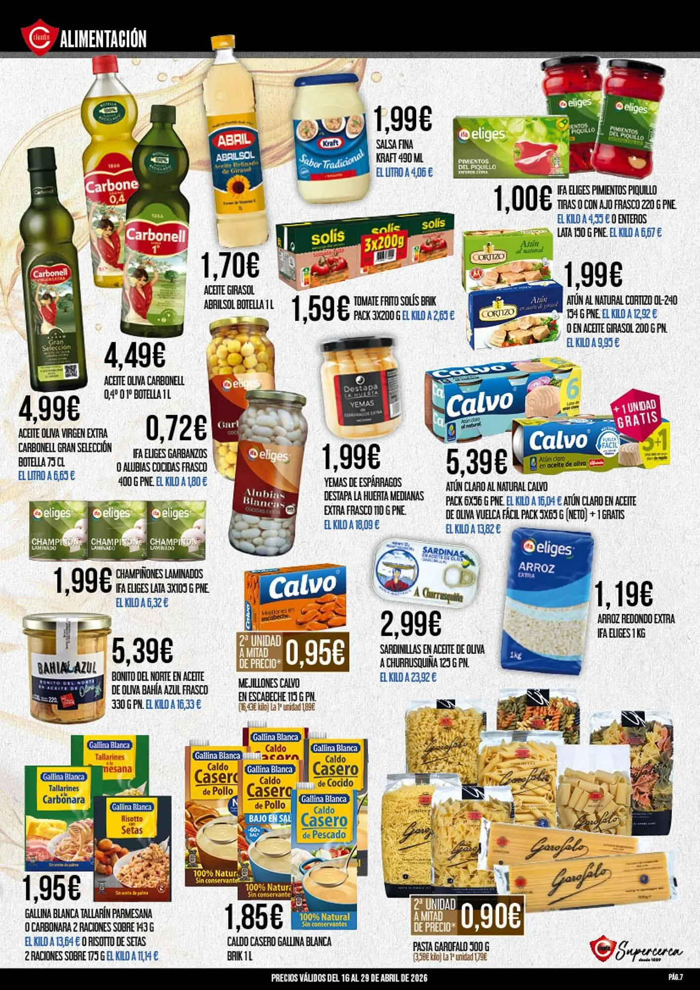 Catálogo de Folleto Claudio 16 de abril al 29 de abril 2026 - Página 7