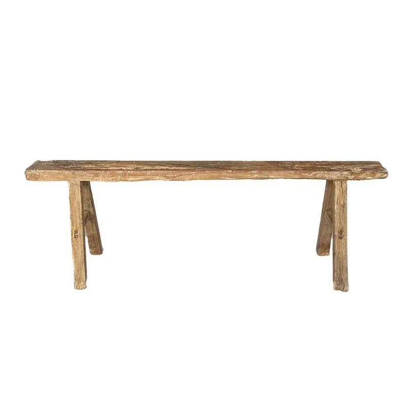 Antique elm bench 145cm Palo Santo