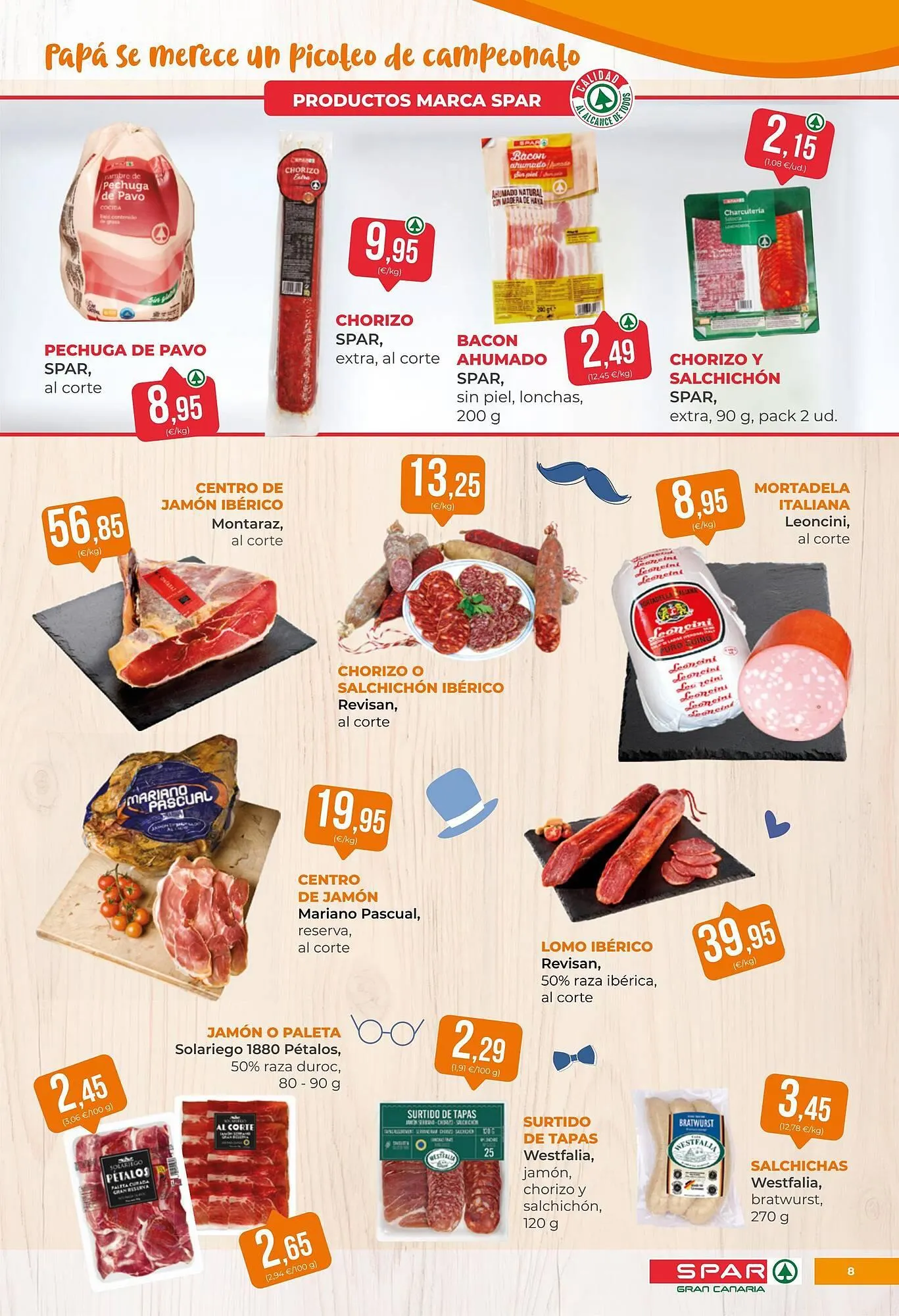 Catálogo de Folleto SPAR Gran Canaria 6 de marzo al 19 de marzo 2026 - Página 8