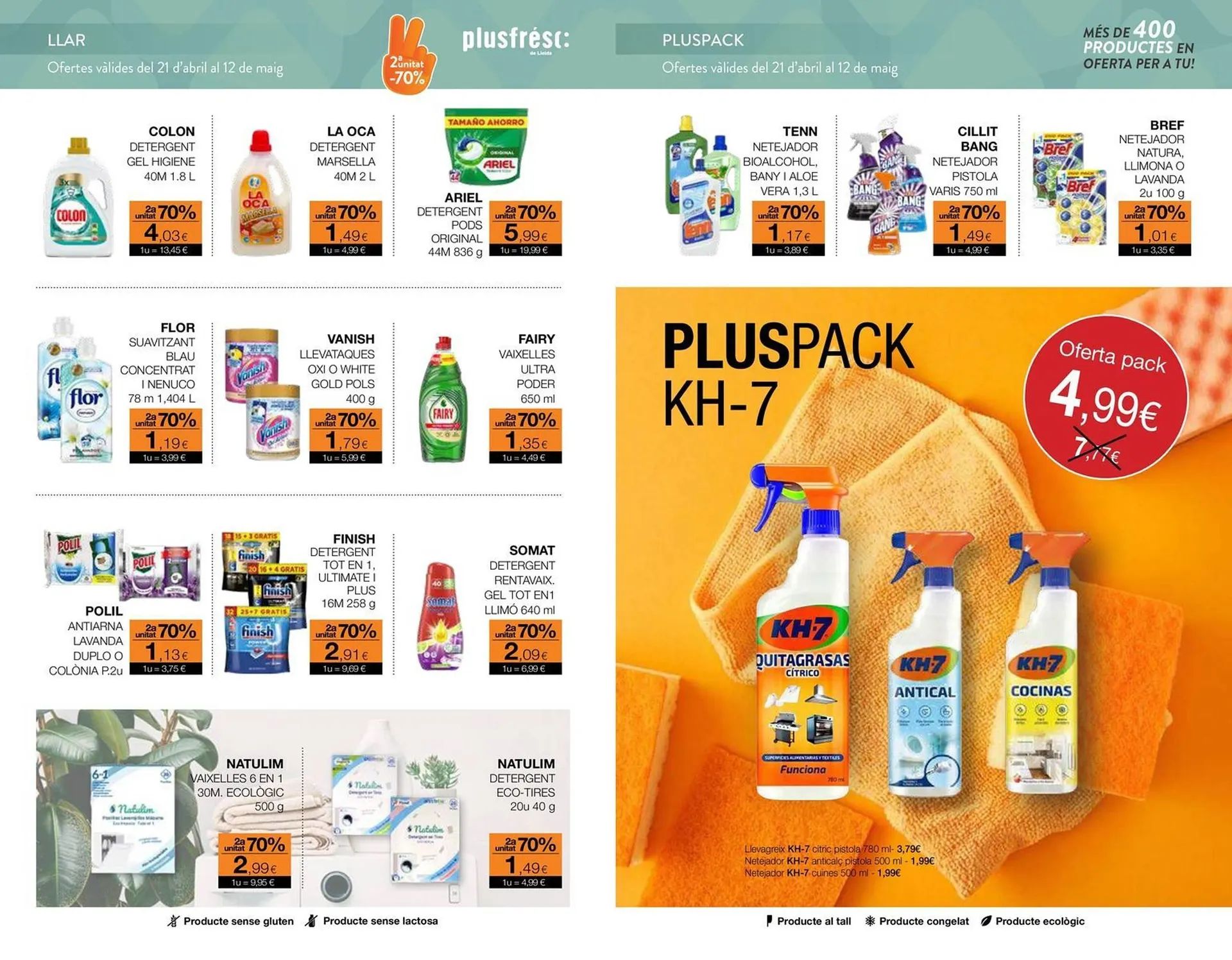 Catálogo de Folleto Plusfresc 21 de abril al 12 de mayo 2026 - Página 8