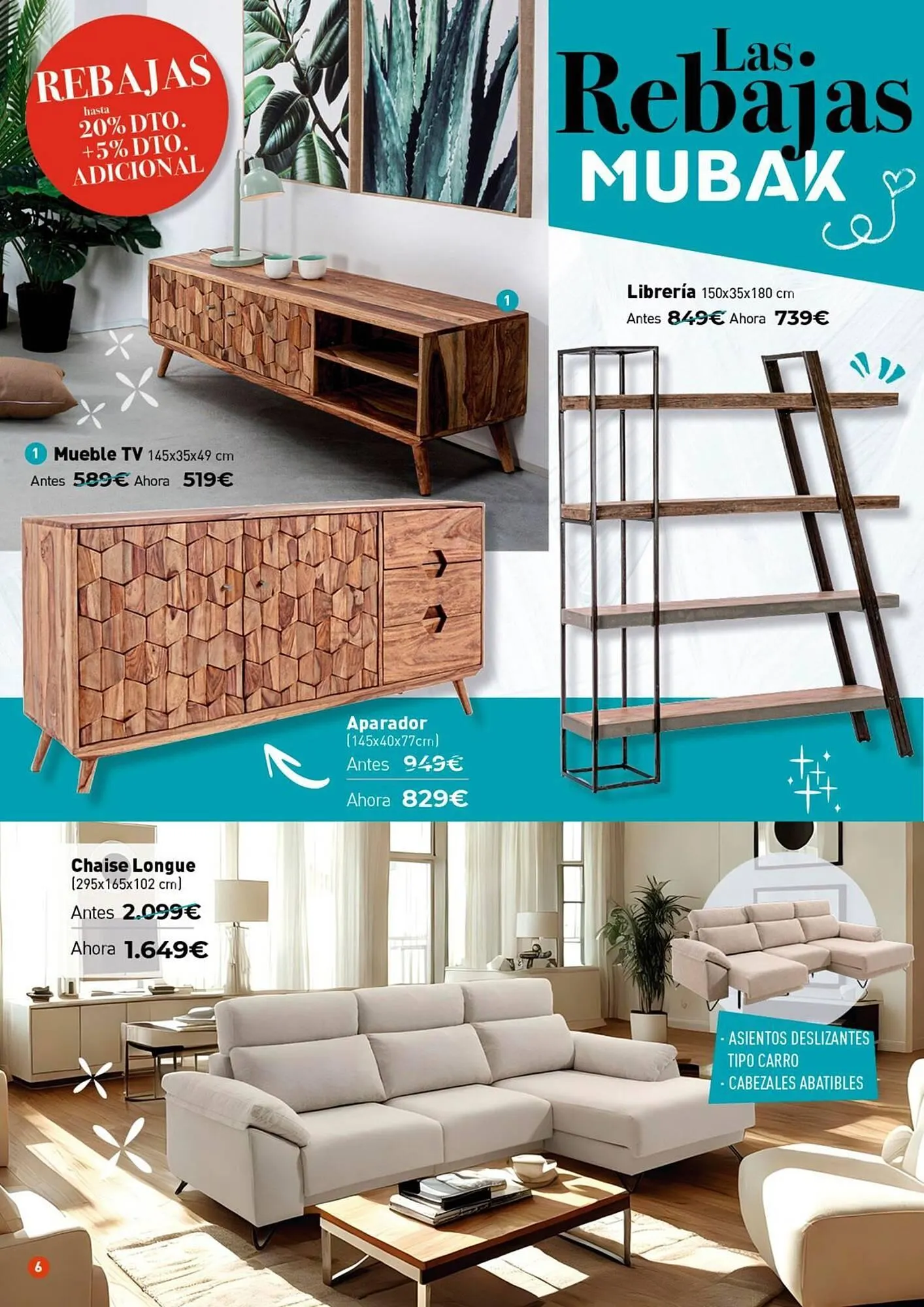 Catálogo de Folleto Mubak 1 de julio al 31 de agosto 2025 - Página 6
