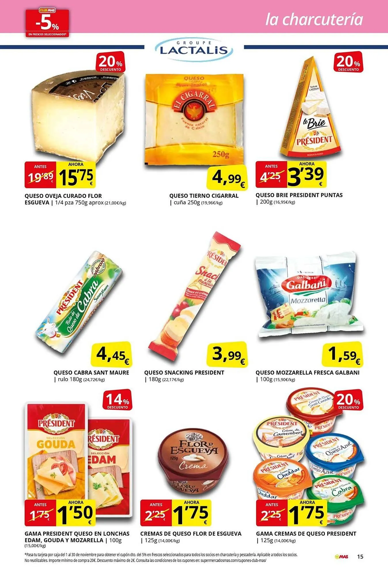 Catálogo de Folleto Supermercados MAS 31 de octubre al 30 de noviembre 2025 - Página 15