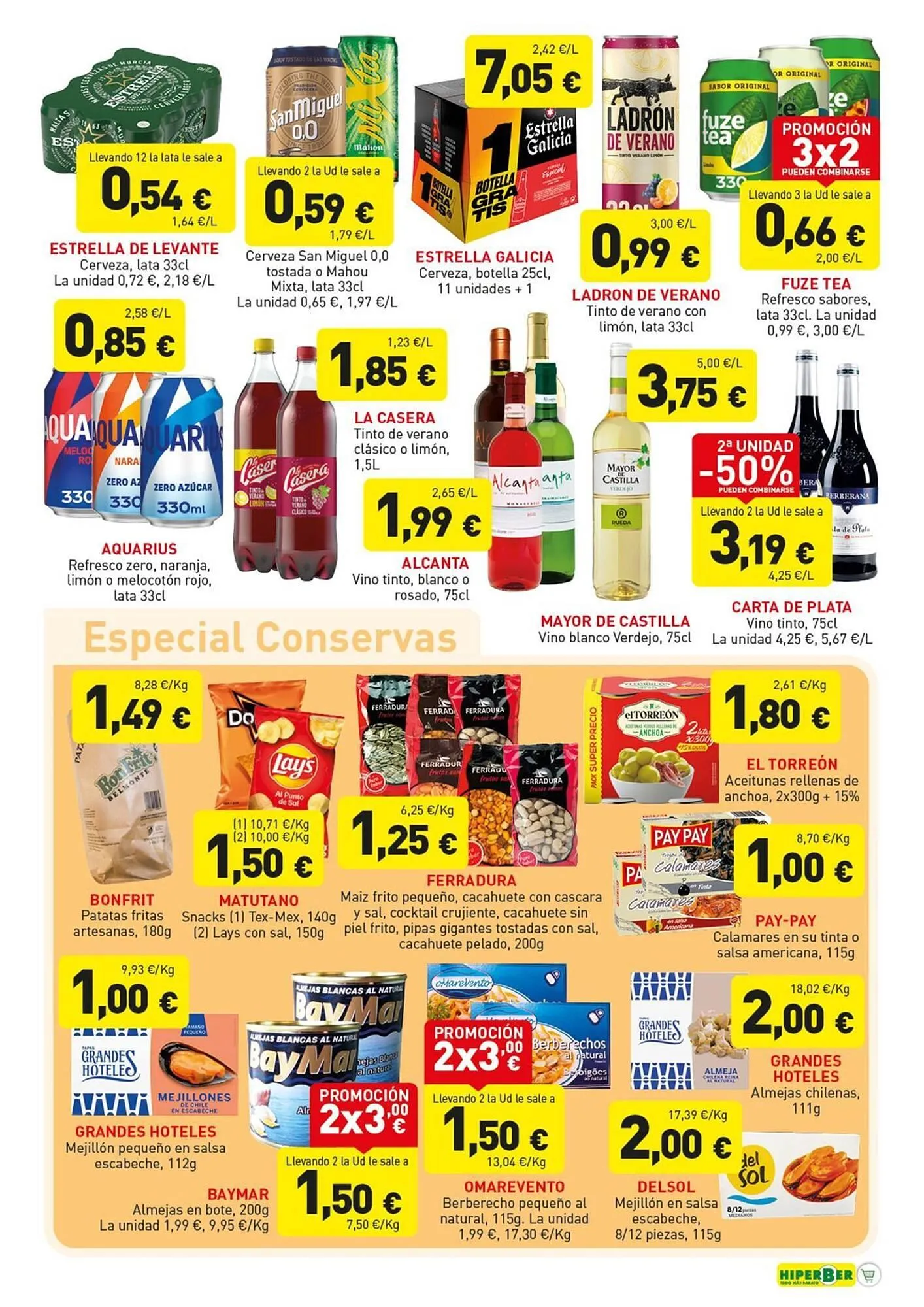 Catálogo de Folleto Hiperber 19 de junio al 9 de julio 2025 - Página 5