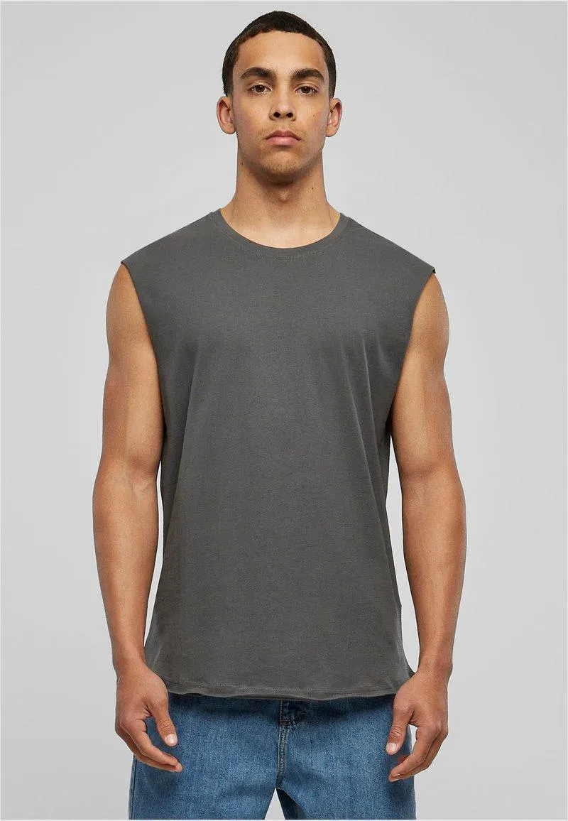 OPEN EDGE SLEEVELESS - Top - grey