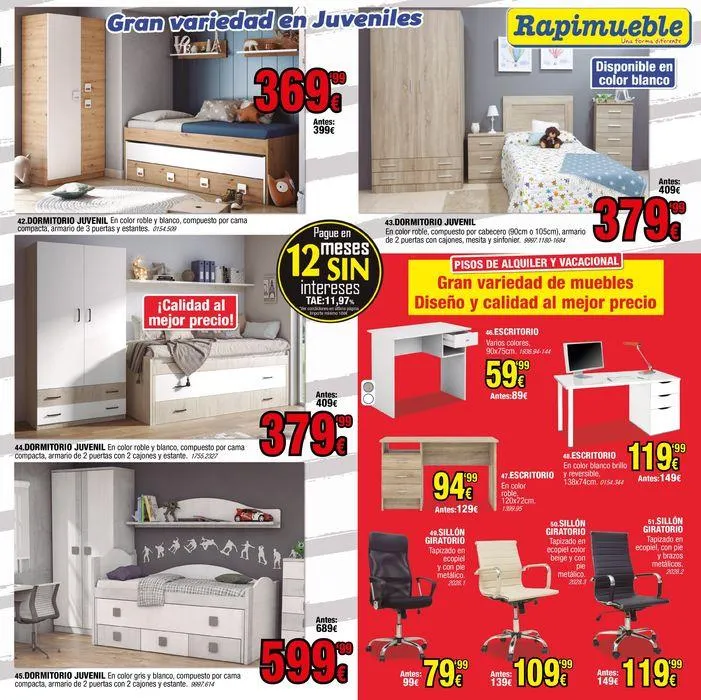 Catálogo de Catálogo Rapimueble 2 de julio al 31 de agosto 2024 - Página 5