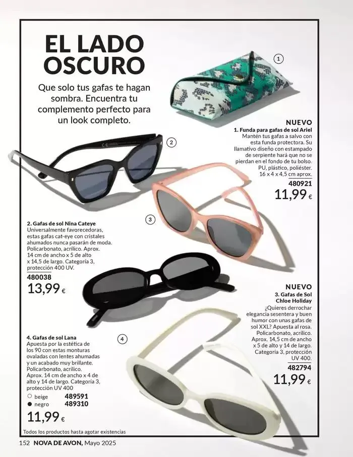 Catálogo de Catálogo AVON Mayo 2 de mayo al 31 de mayo 2025 - Página 152