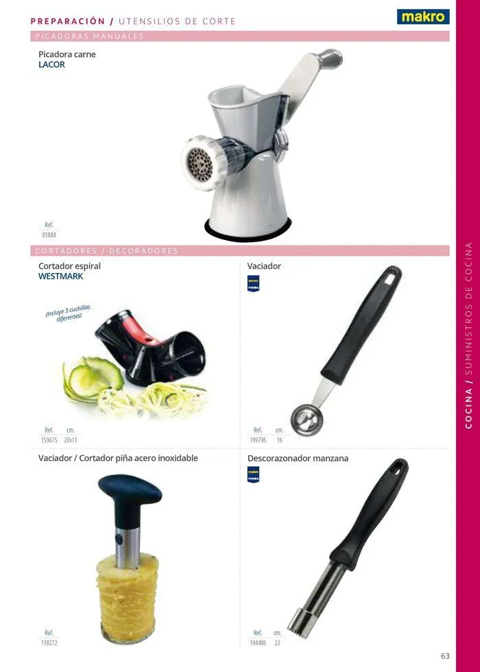 Catálogo de Equipamiento y suministros 23 de julio al 30 de noviembre 2024 - Página 63